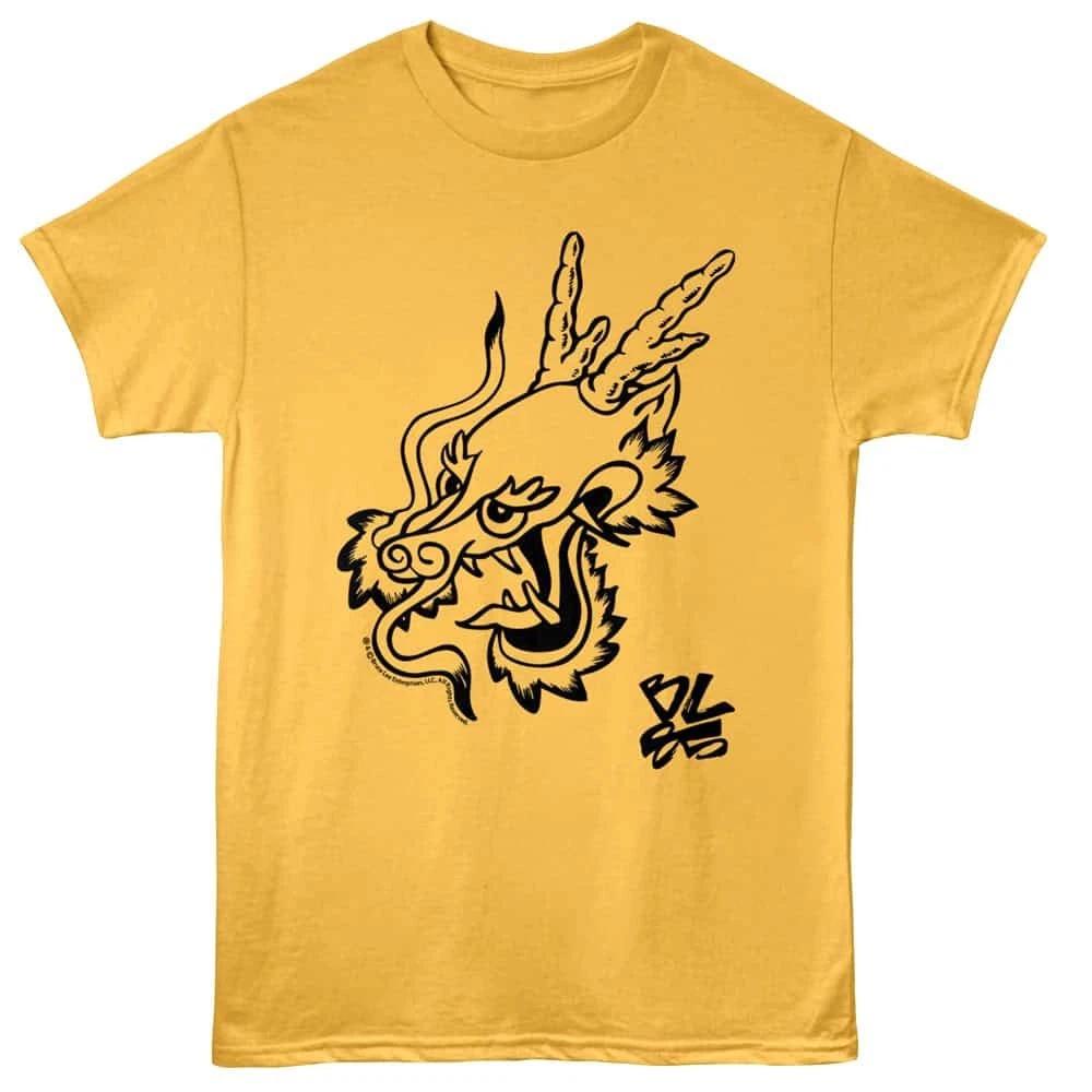 Мужская футболка «85-летие Брюса Ли: Дракон»