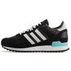 Оригинальные ZX 700 Сетчатые Замшевые Удобные Модные Прочные Низкие Повседневные Кроссовки Женские Кроссовки Черно-Белые BY2337