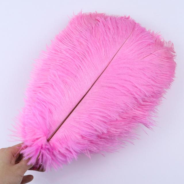 10 шт./лот, натуральные белые страусиные перья, свадебное украшение для дома, 15-20 см/25-30 см/30-35 см, страусиные перья, центральное украшение для стола, поделки