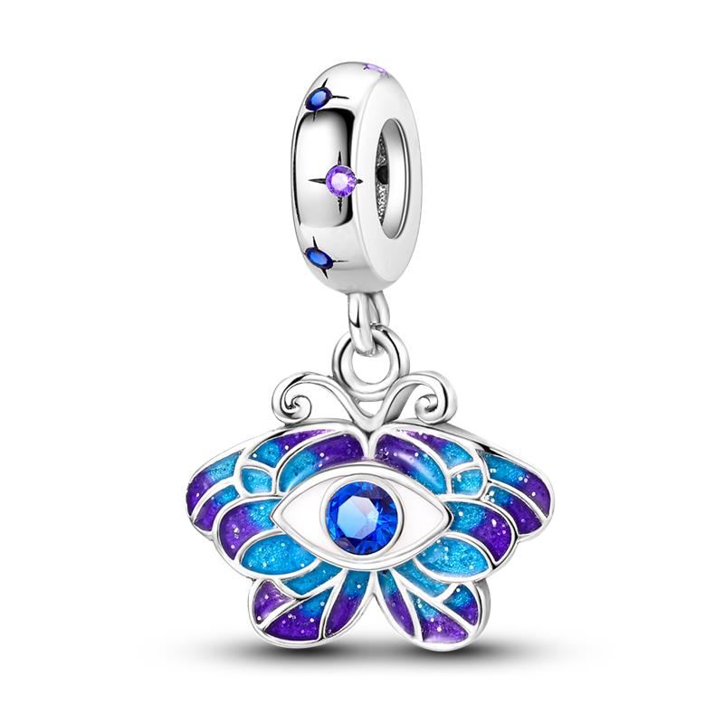 copper Unicorn Fairy Insect Flower Bead Charms Suitable Compatible With Pandora Authentic Bracelets Diy Jewellery Birthday Gift Anniversary