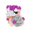 Nanoblock Mini Nano Pokemon Ядовитый тип (BOX) NBMC_43S 1 коробка = 6 штук, всего 6 типов