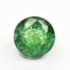 Natural Green Emerald Loose Gemstone Colombian Round Cut 8.95 ct for Jewelry Making and Crafts