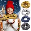 Spring And  Korean Fashion Pentagram Children's Neck Cover Multi Color Children's Scarf