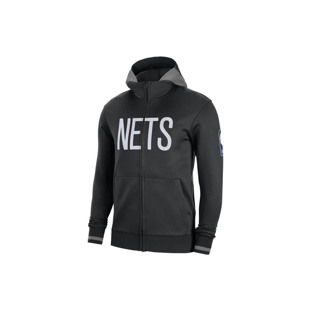 Nike Худи на молнии Brooklyn Nets Showtime Dri-Fit для мужчин DN7790-010