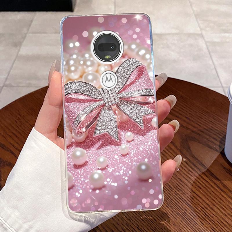 Гелевый чехол для Motorola Moto G7 Plus/Moto G7 Play /Moto G7 Power Fundas Прозрачный силиконовый мягкий ТПУ чехол Милый кот Защитный чехол