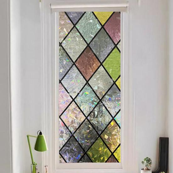 3D Пленка для конфиденциальности окон Декоративная Матовая Статическая Адгезия Съемная Многоразовая Дом Офис Ванная Комната УФ Солнцезащитная Наклейка На Стекло Покрытие