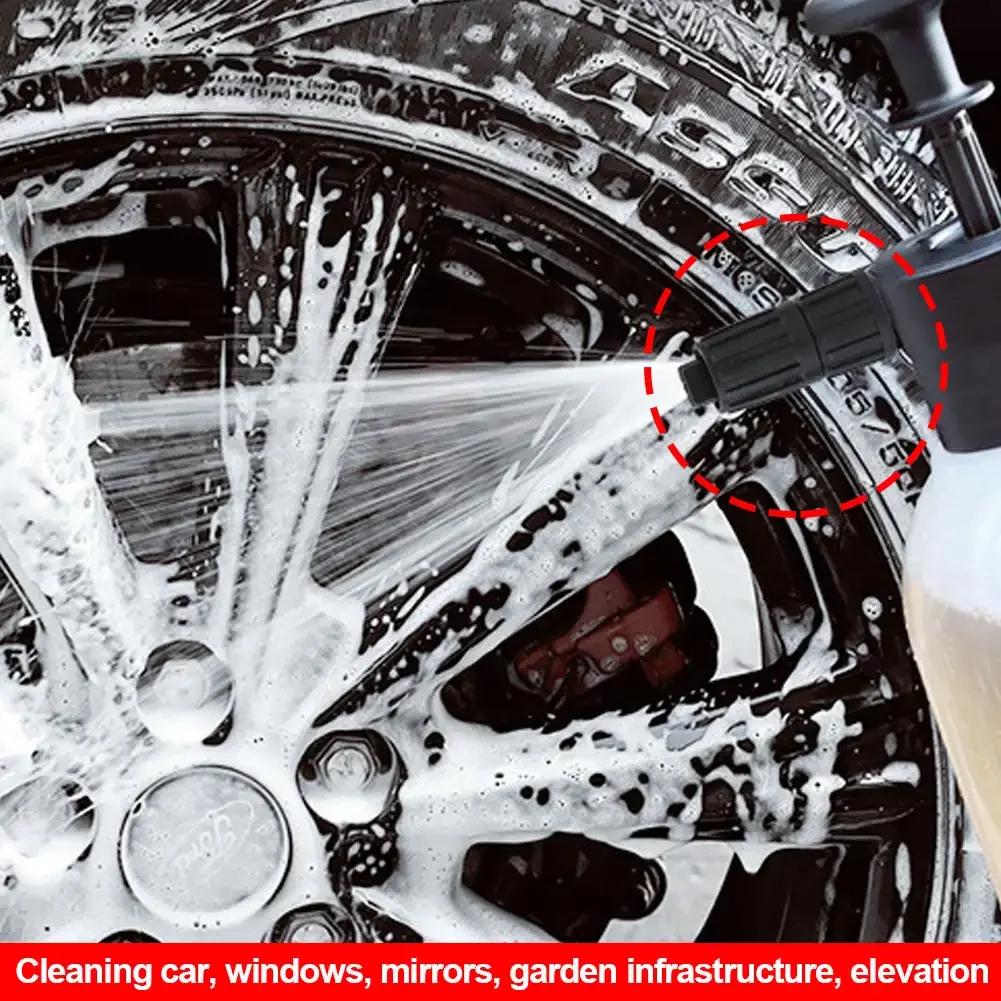 Насадка для пены Ручной насос Распылитель пены Ручной распылитель пены под давлением Автомойка Ручная насадка для пены для снега