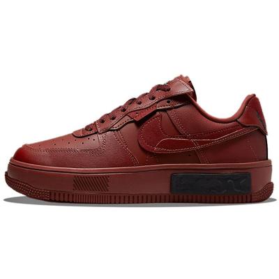 Кроссовки женские Air Force 1 Fontanka Burnt Sunrise красные DH1290-200