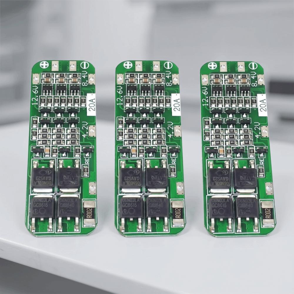 12.6V 18650 Charger Protection Board 3S Li-ion Battery Module BMS Protection Board For Drill Motor
