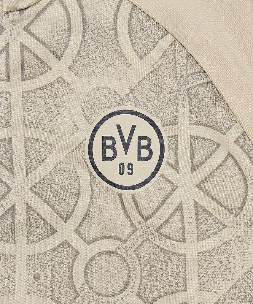 Puma Разминочный топ Dortmund с молнией на 1/4