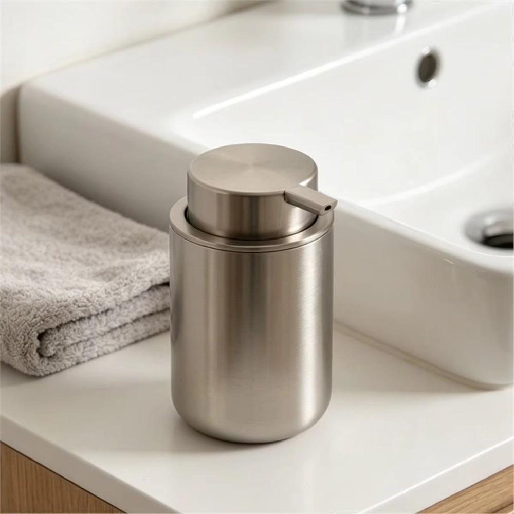 Easy To Press Liquid Hand Soap Dispenser Refillable Lotion Dispenser Pump Bottle For Daily Use