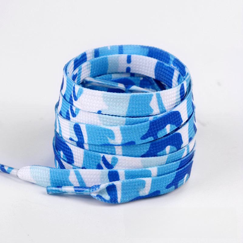 8 мм радужные градиентные цветные шнурки для белой плоской обуви, персонализированная печать