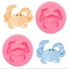 2pcs Crab Shape Kitchen Baking Decoration Tools Silicone Cake Decorating  Party, Wedding, Gifts