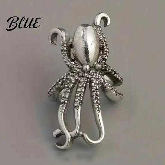Vintage Octopus Earrings 1Pc Ear Cuff Earring Non Pierced Cartilage