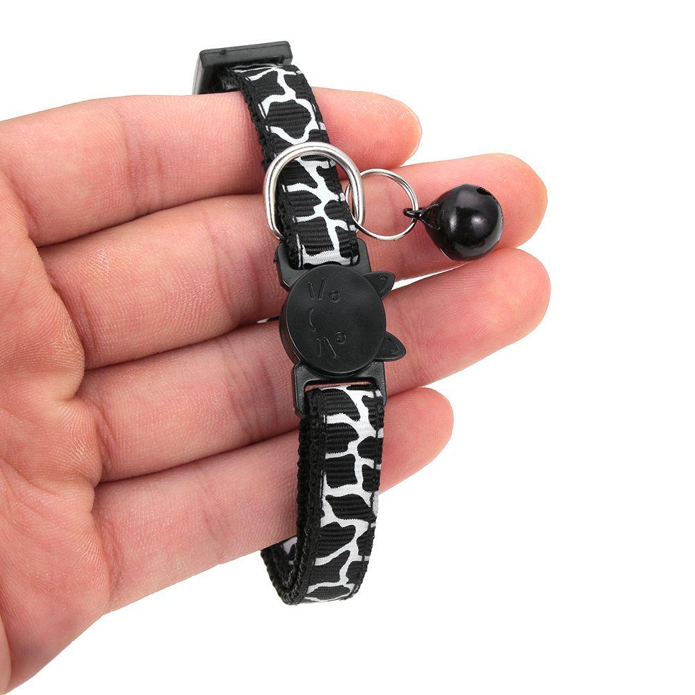 Щенок Милая кошачья голова Кошачьи аксессуары Ожерелье для котенка Кошачьи ошейники Ошейник для собаки Подвеска с колокольчиком