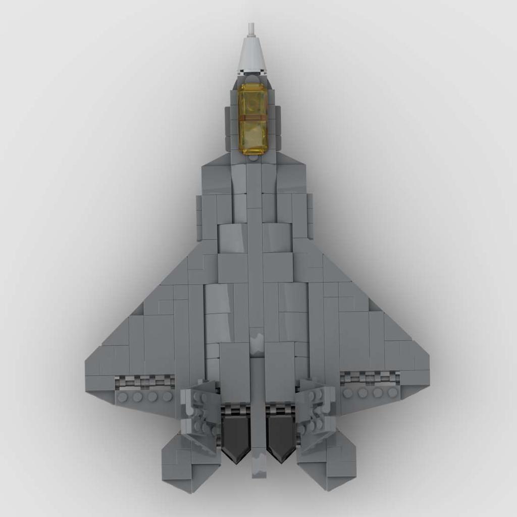 Конструктор Moc 294 детали Истребитель F-22 Raptor Lockheed Martin Модель для сборки детьми Игрушка Подарок