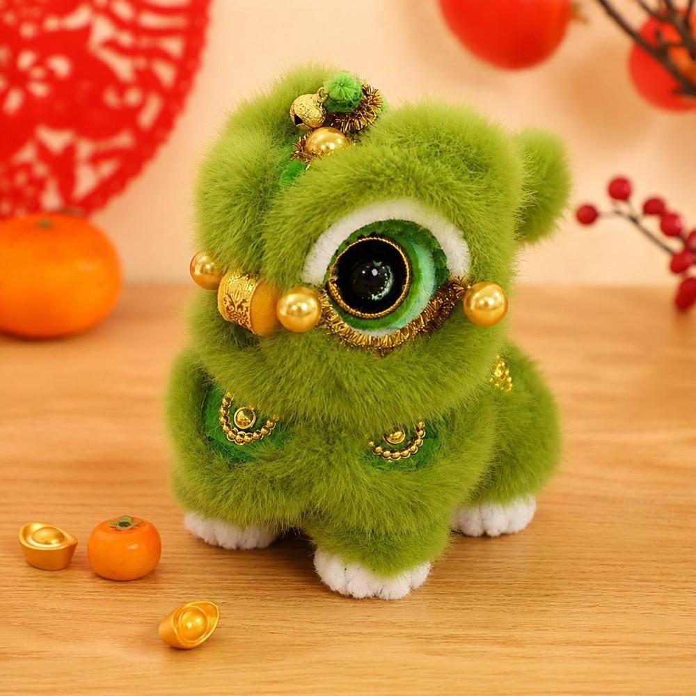 Traditional Lion Dance Ornament Handmade Chinese New Year Decoration Home Decoration