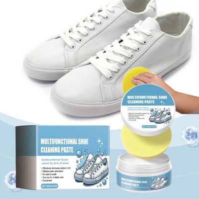 Многофункциональный крем для чистки обуви Shoes Free Cleaning Cream