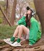 SKAP Shengjiabu 2024 Summer New Style Shopping Mall Same Style Color blocked Sports and Leisure Baotou Women's Sandals
