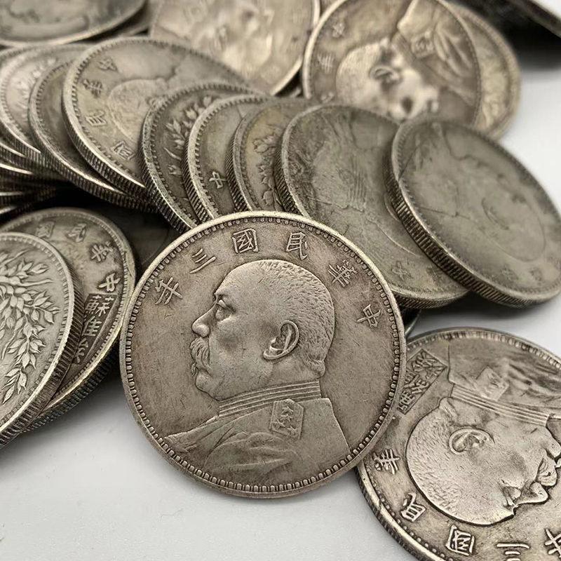 Эксклюзивное коллекционное издание биткойнов Intricate Design — винтажное металлическое круглое произведение искусства, идеальный подарок для энтузиастов юандатоу