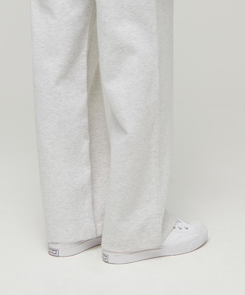 MUSINSA STANDARD WOMAN Женские широкие брюки-джоггеры из махровой ткани [Овсяный]