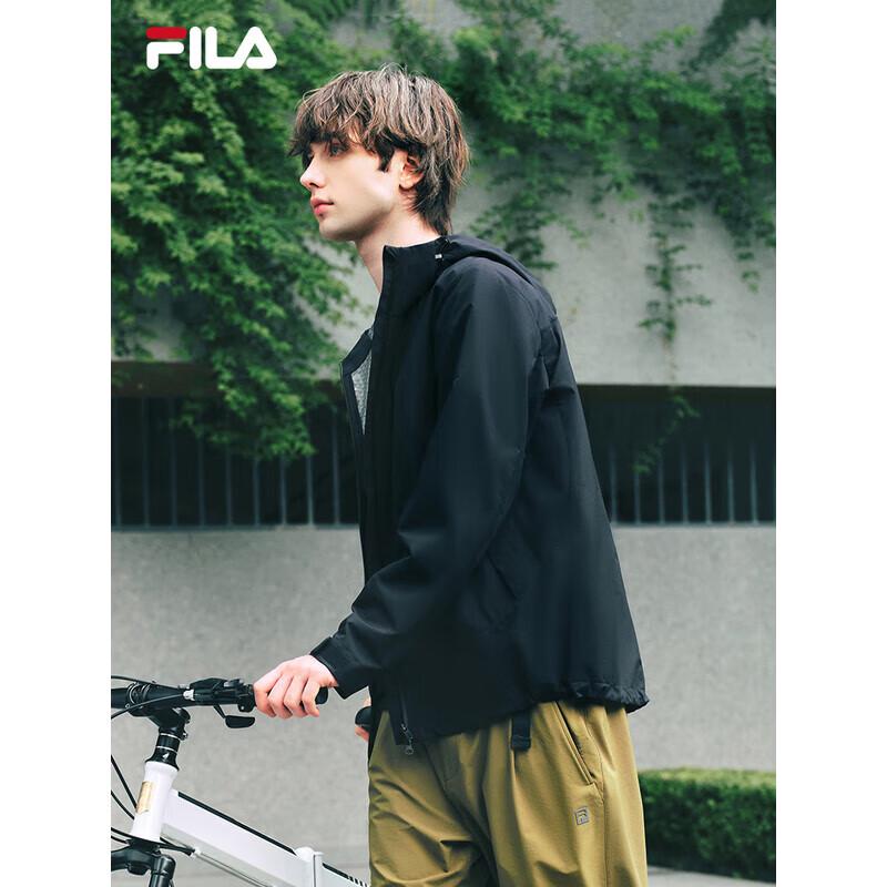 Fila Унисекс Ветрозащитная Вязаная Куртка с Капюшоном