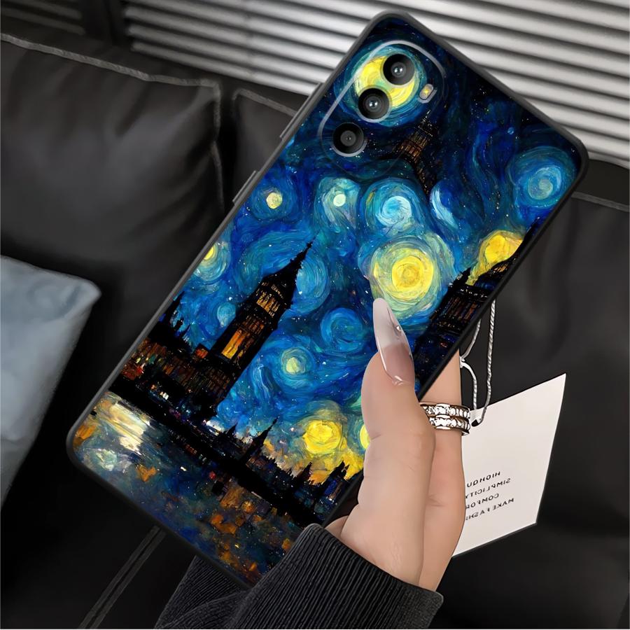 Чехол для Motorola Moto G51 G73 Edge 20 Pro 30 Lite G22 Edge40 G50 G60s G53 G30 G52 G32 G71 Чехол для телефона Креативный узор города