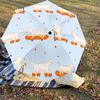 1PC skateboarding dogs Umbrella-8-Rib Reinforced Portable Folding Travel Suitable for All Seasons Outdoor Daily Use-G380