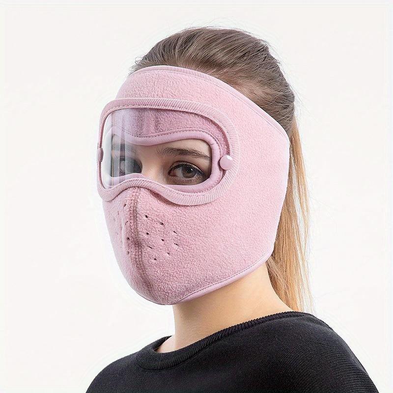 Осенне-зимняя теплая маска для лица Polar Fleece Eating Windproof Rem Очки Противотуманная маска