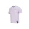 Puma Loose-Fit Crew Neck T-Shirt Unisex Tops Light-Purple 677382-17