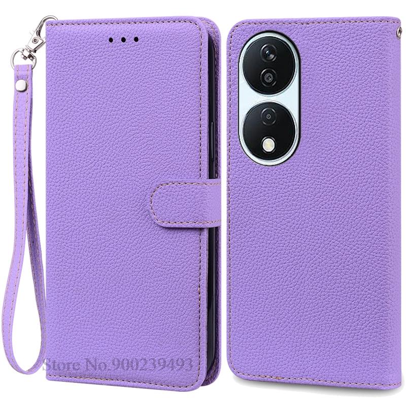 Чехол-кошелек для Honor 90 Smart Case, кожаный флип-чехол, чехол-книжка для Honor 90 Smart 5G, мягкий силиконовый чехол-книжка Fundas