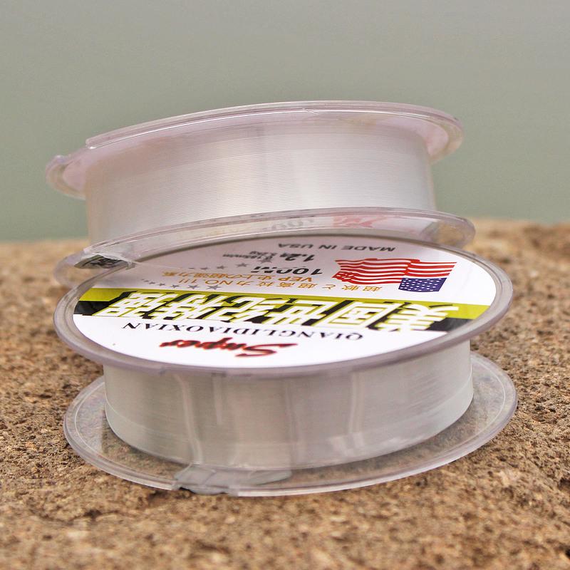 SOUGAYILANG 100 м нейлоновая леска 0,6-8,0 супер прочная прозрачная фторуглеродная рыболовная снасть