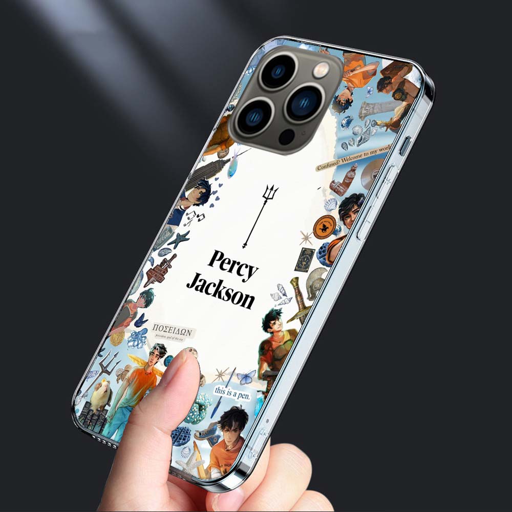 Чехол для телефона P-Перси Джексон Лагерь Полукровок Для Iphone 16E 15 Pro 14 Plus 17Air 16 17 Pro Max 12 13 Mini X XS XR 7 8 S
