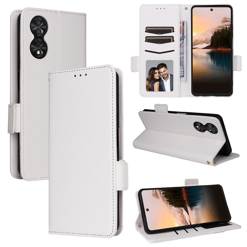 Кожаные флип-чехлы для TCL 40 NxtPaper 4G PU чехол для телефона полная защита корпуса противоударный чехол