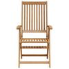 Garden Chairs 2 pcs. Foldable Solid Acacia Wood Brown