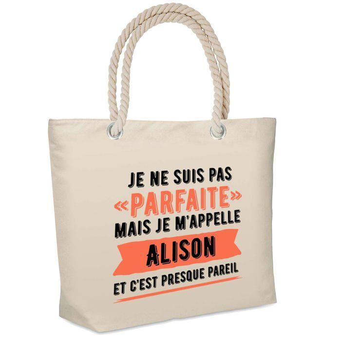 Sac de plage - PLANETEE - Alison Parfaite - Isotherme - Coton imprimé en France - Grande contenance