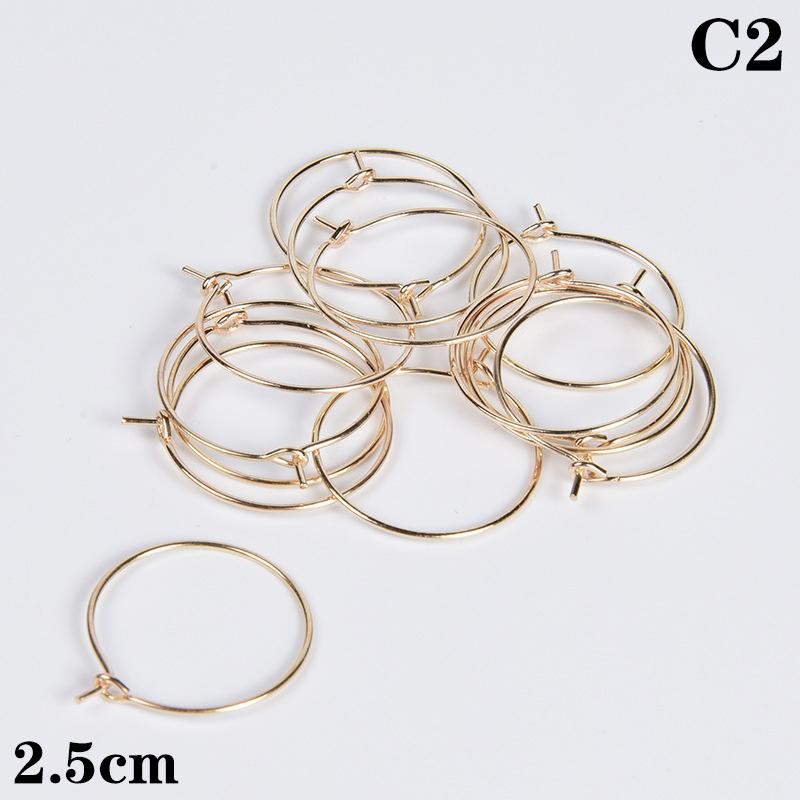 100 шт. Кольца-шармы для бокалов вина, проволочные обручи, маркеры для напитков, подарки-шармы для бокалов вина, сделай сам, этикетки для напитков на вечеринку