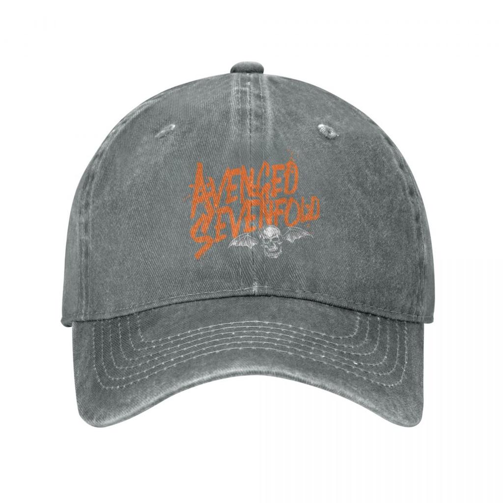 Vintage Avenged Sevenfold Baseball Caps Unisex Distressed Washed Snapback Hat Outdoor Golf Unstructured Soft Caps Hat