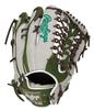 Rawlings PRO EXCEL Мастер ЦВЕТА Бейсбольный Аутфилдер ML бросок HOH® #02 Перчатка, Софтбол, Модель, GR6HW2CB88MG, Зеленый/Серый, 12,5 дюймов, Правша