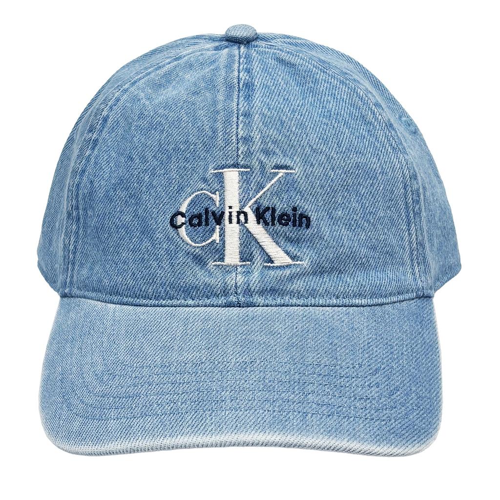Calvin Klein Джинсовая кепка CK Logo Free Vintage, Шляпа, Принт, Регулируемая, Мужская/Женская/Унисекс, Размер, [Б/У]