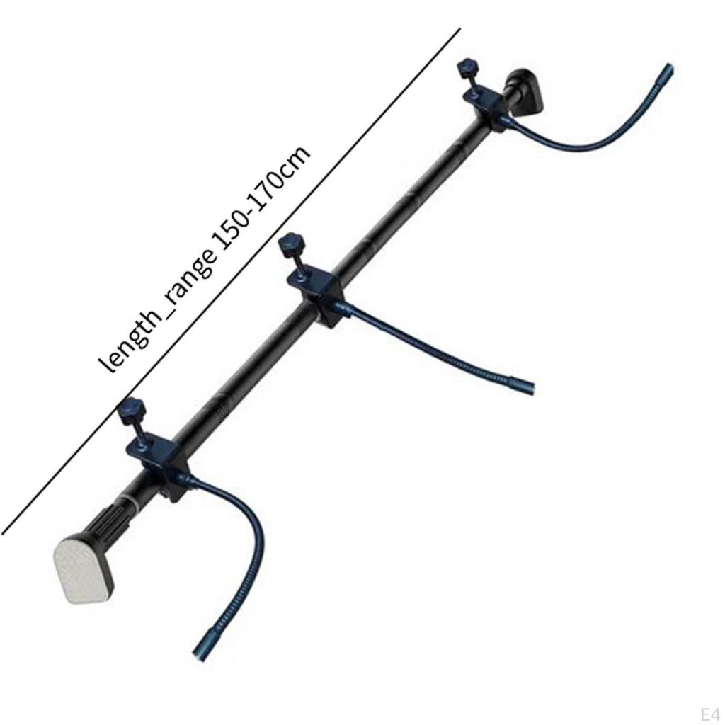 Adjustable Front Door Wreath Hanger for Garland Reusable Steel Frame Non-Slip No Suitable P