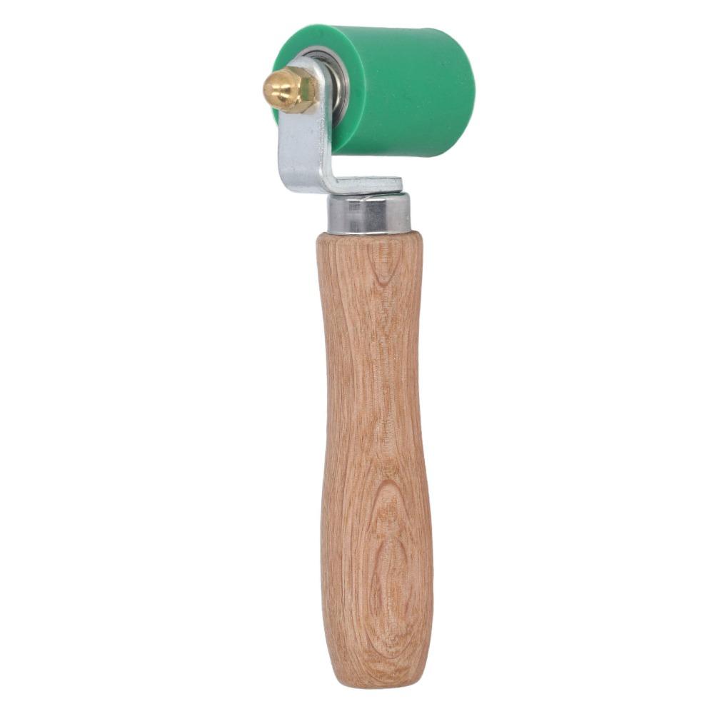 Beech Handle Hand Pressure Roller 40mm Width PVC Welding Roller For Roofing Welding