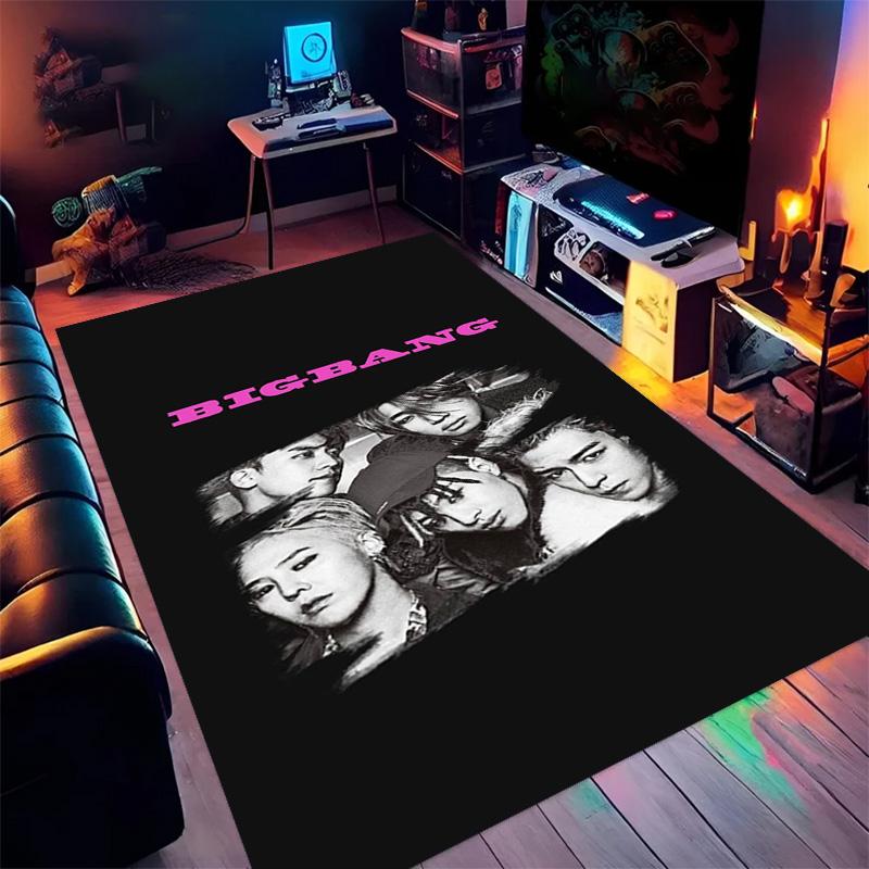 Big Bang: Icons Music carpet printing floor mats Room Dormitory decoration Protective pad