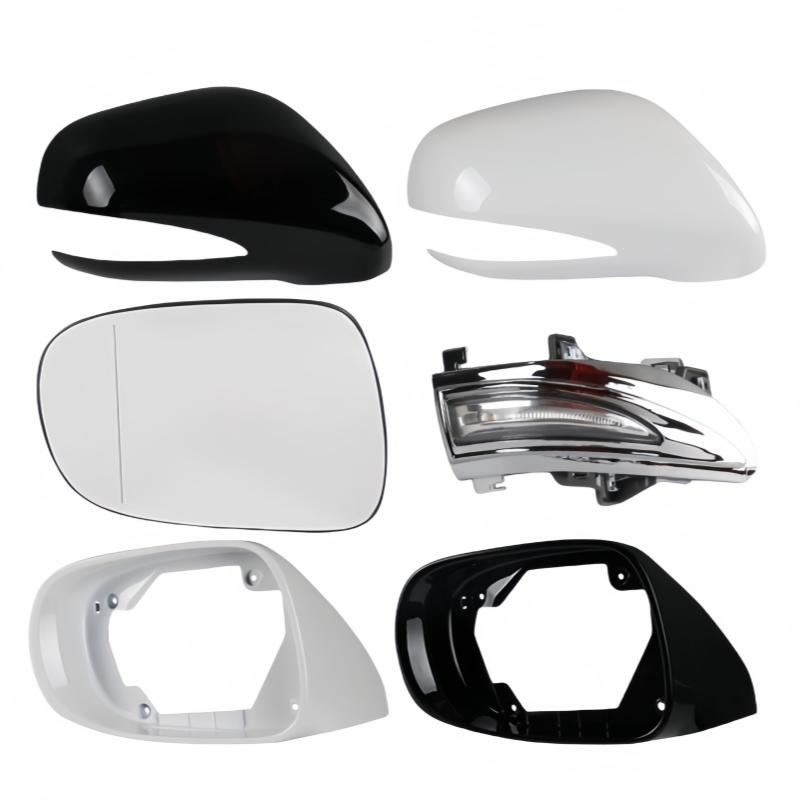 Side Mirror Frame Cover With Turn Signal Light For Lexus ES250 ES350 2009-2012 IS250 IS300 IS350 2008-2012