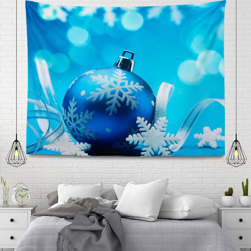 Серия подвесных тканевых гобеленов в рождественском стиле