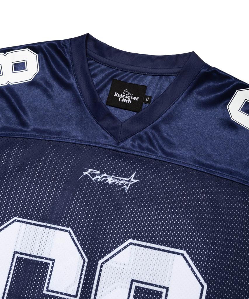 RETRIEVER CLUB 68 Long Football Jersey [Navy]