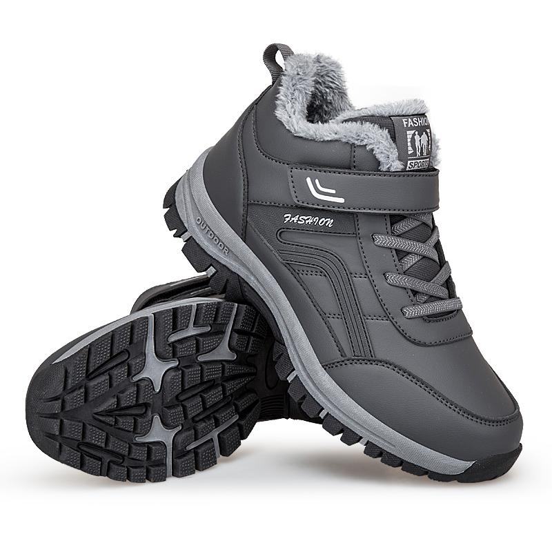 36-46 Пара Зимние Плюс Мягкие Теплые Ботинки Из Хлопка Зимние Ботинки Походная Обувь Обувь Для Пожилых Спортивная и Повседневная Обувь Из Хлопка
