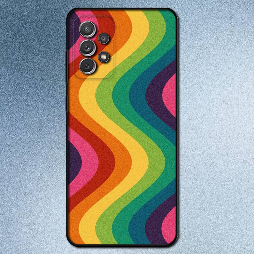 Набор акварели Палитра красок Чехол для телефона Для Samsung S25,S24,S21,S22,S23,S30,Ultra,S20,Plus,Fe,Lite,Note,10,9,5G Черный чехол