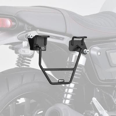 KEMIMOTO Боковая поддержка сумки для GB350S Боковая сумка-кофр для GB350S 2022 Правая Высокая Черная Мотоцикл, Поддержка, (2021 2023) Сторона, Сила,