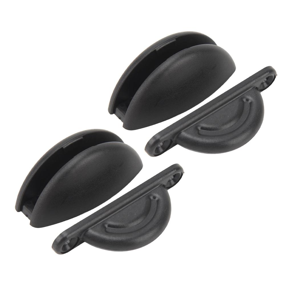 Комплект фиксаторов двери автодома, дугообразный нейлоновый стопор двери, фиксирующая защелка-держатель для кемпера, прицепа, автодома